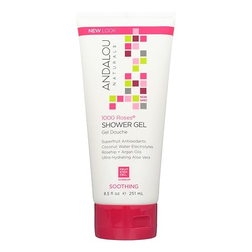 Andalou Naturals Soothing Shower Gel - 1000 Roses - 8.5 Oz by Andalou Naturals Beauty & Personal Care Andalou Naturals