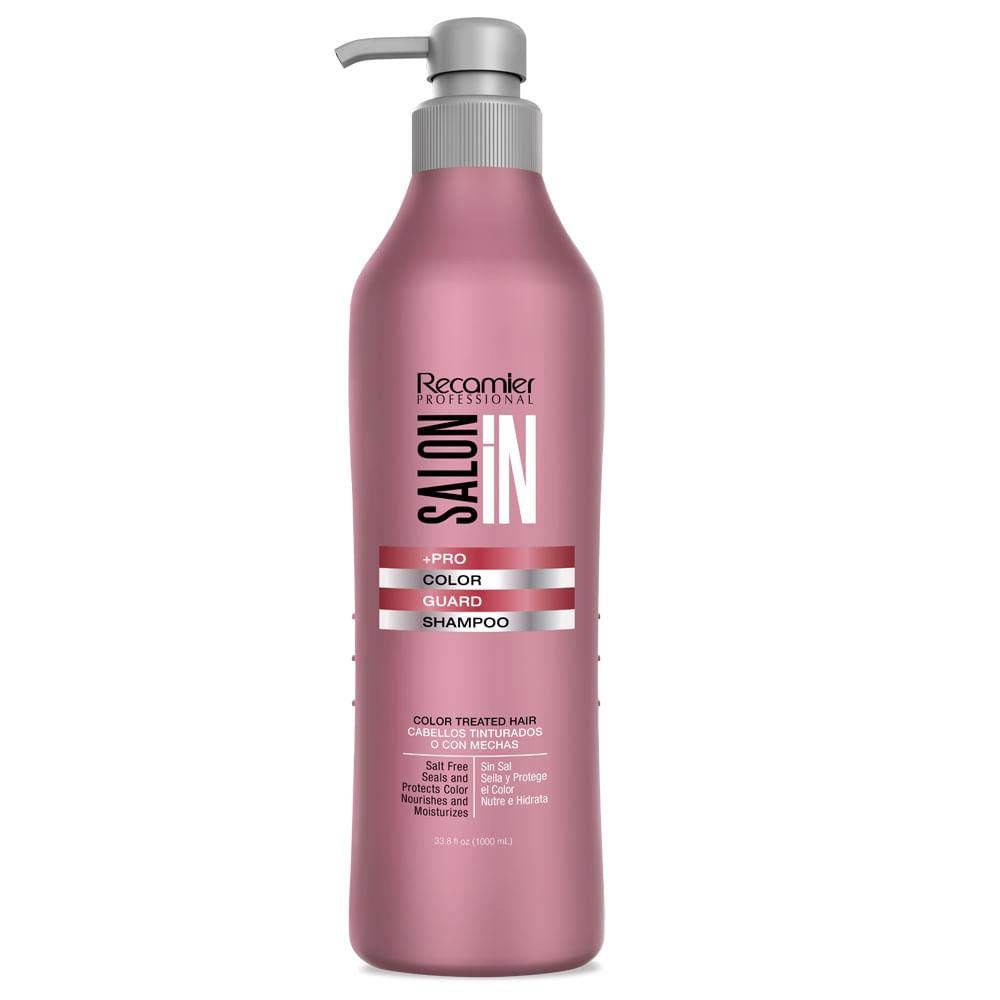 Salon In by Recamier | Color Guard Shampoo and Conditioner Set + Leave-On Treatment for Color-Treated Hair | Helps Preserve Vibrancy in Dyed Hair | Beauty & Personal Care RECAMIER PROFESSIONAL SALON IN