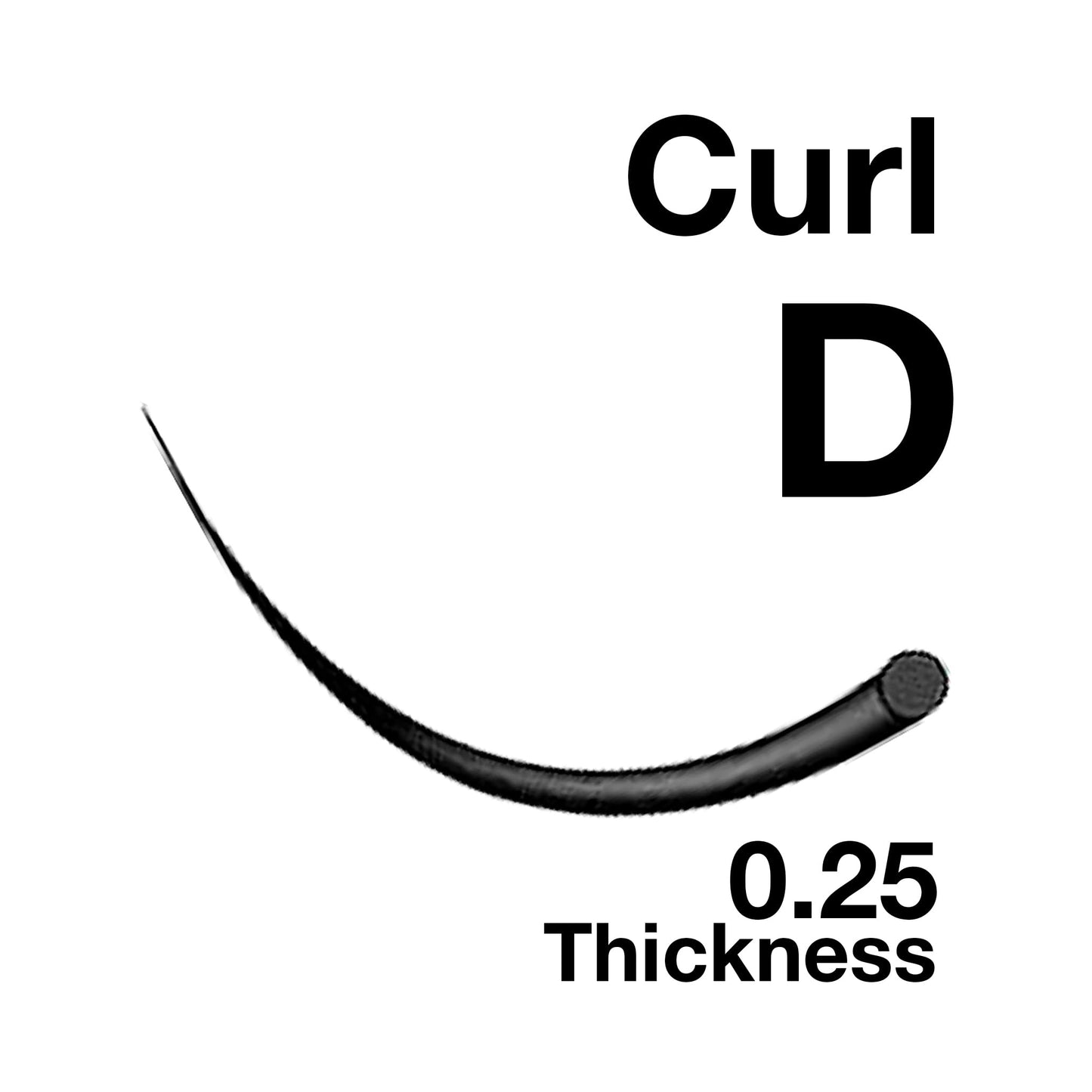 EMILYSTORES Eyelash Extensions 0.25mm Thickness D Curl Length 15mm Natural-Looking Individual Volume Eyelashes For Lash Extensions(0.25,D,15mm) Beauty & Personal Care EMILYSTORES