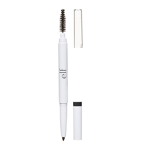 e.l.f. Instant Lift Brow Pencil, Dual-Sided, Precise, Fine Tip, Shapes, Defines, Fills Brows, Contours, Combs, Tames, 0.006 Oz, Deep Brown, 1 Count Beauty & Personal Care e.l.f.
