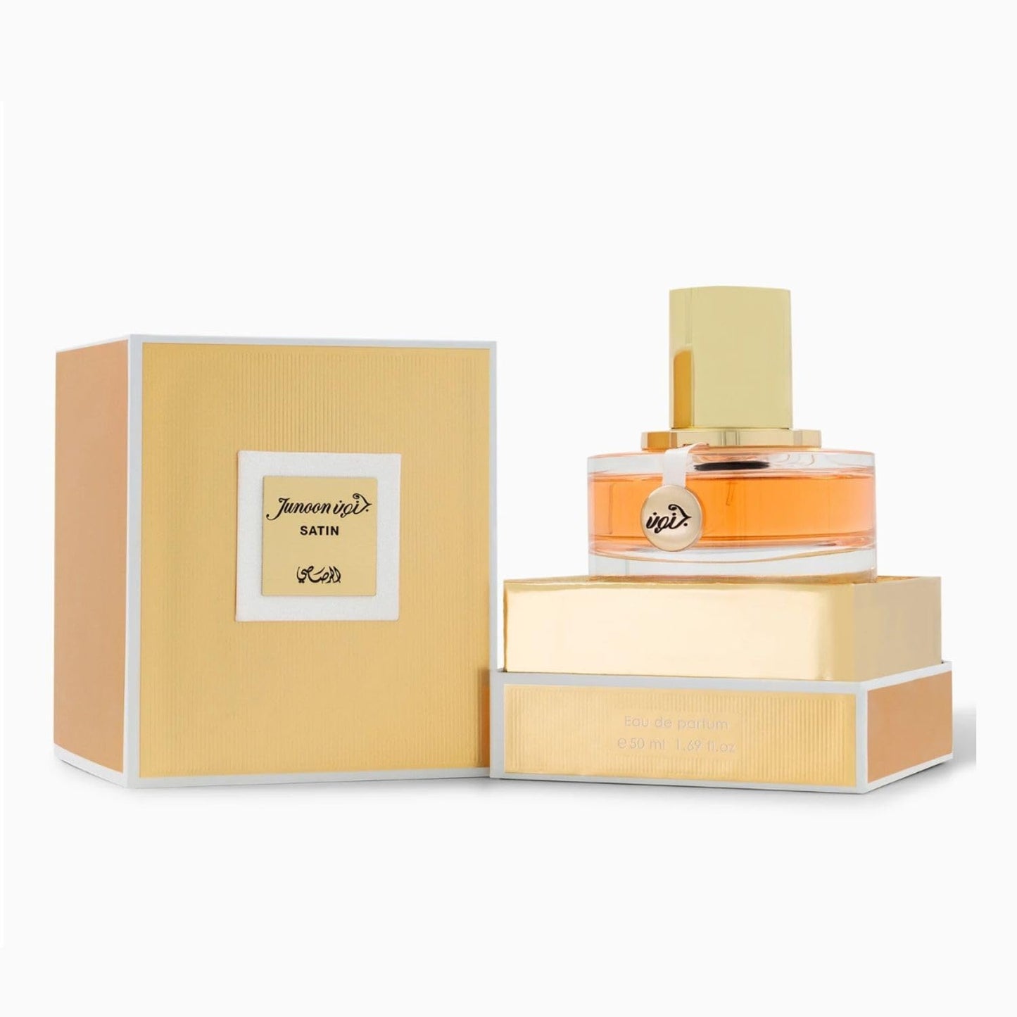 Junoon Satin for Women EDP 50 ML (1.7 oz) - Fresh Fruity Notes Blended with Frankincense and Cedarwood - by RASASI Perfumes Beauty & Personal Care RASASI