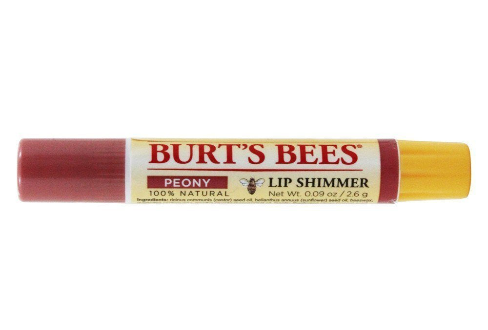 Burt's Bees Lip Shimmer-Peony (Quantity of 6) Beauty & Personal Care Burt's Bees