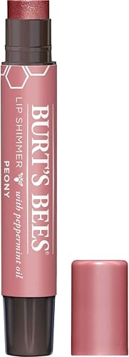 Burt's Bees 100% Natural Moisturizing Lip Shimmer, Peony - 1 Tube Beauty & Personal Care Burt's Bees