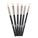 MSQ Eye Brush Set Rose Gold 6pcs Eyeshadow Set Eyebrow Brush Makeup Brushes Eyeliner Brush for Eyeshadow, Eyebrow, Eyeliner, Blending, Concealer, Best Beauty & Personal Care MSQ