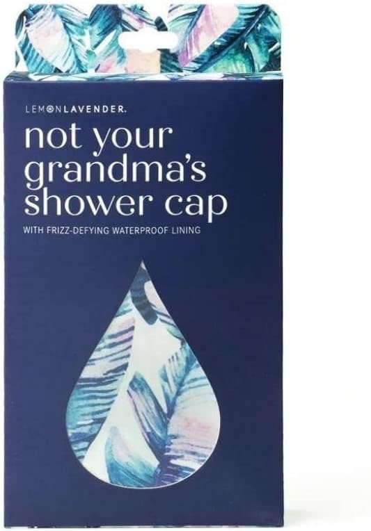 Lemon Lavender Route Shower Cap, Assorted Beauty and Personal Care LEMON LAVENDER