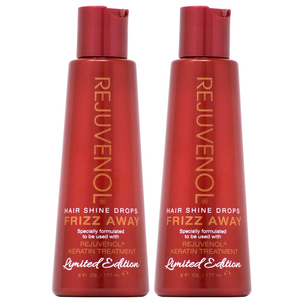 Rejuvenol Frizz Away Hair Shine Drop 6oz Pack of 2 Beauty & Personal Care Rejuvenol