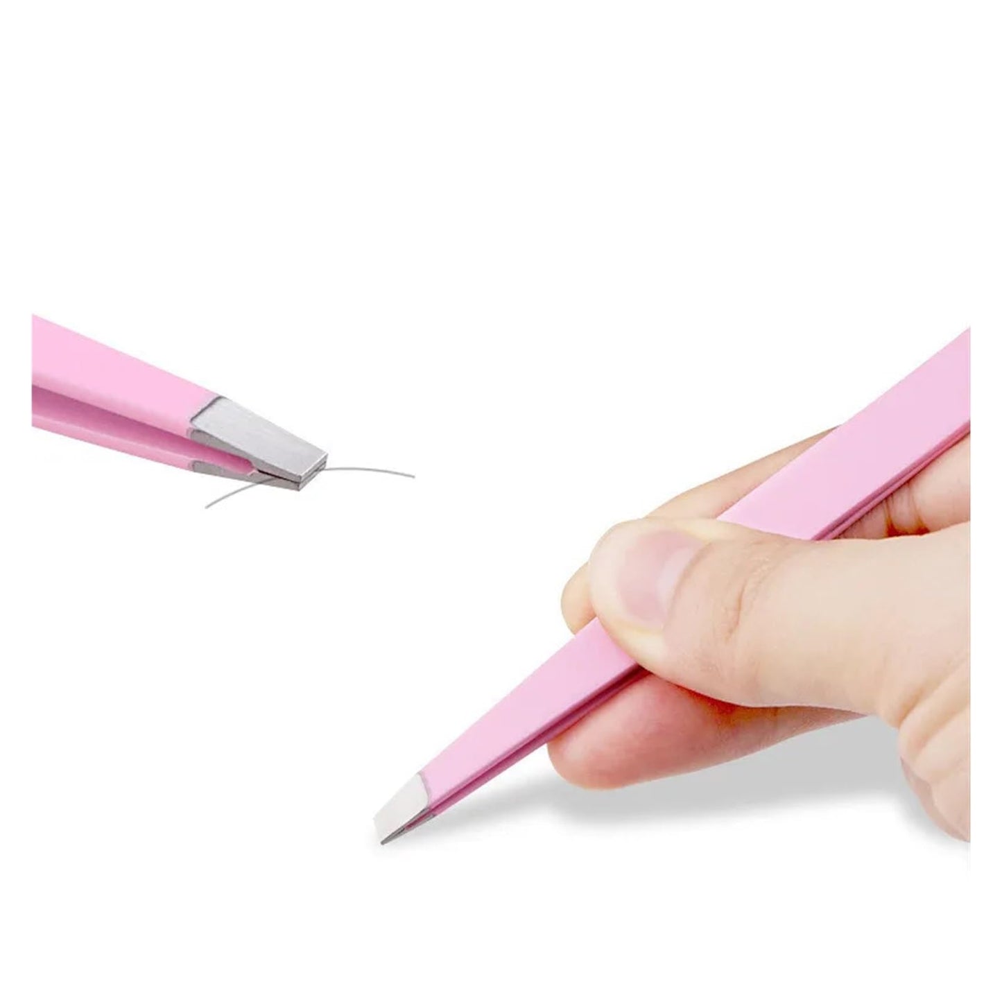 Stainless Steel Eyebrow Tweezer Hair Pluckers Clip Eyebrow Trimmer Clip Makeup Beauty Repair For Eyebrow Tool(C) Beauty and Personal Care ZYCZYCZZ