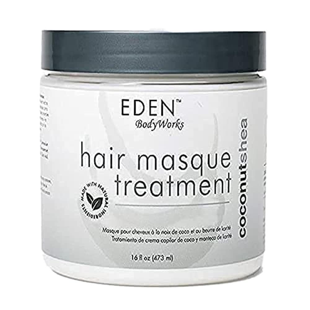 EDEN BodyWorks Coconut Shea Moisturizing Hair Masque Treatment | 16 oz | Hydrate, Protect, Soften, Add Shine - Packaging May Vary Beauty & Personal Care EDEN BodyWorks