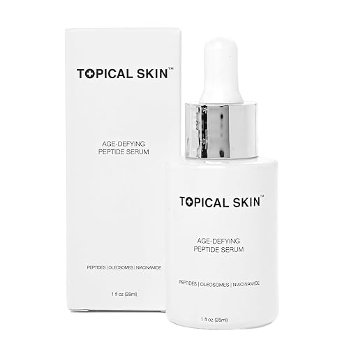 Topical Skin Hydrating Age-defying Peptide Serum Essence with Oleosomes and Anti-Glycation Carnosine, Clean Beauty Cosmeceuticals,1 fl.oz. Beauty & Personal Care Topical Skin