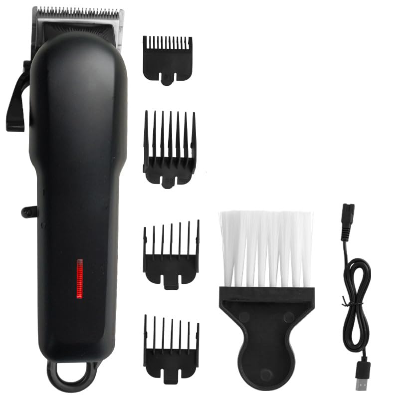 Professional Hair Clippers for Men Electric Mens Cordless Barber Clipper with 10 Limit Combs Haircut Kit Fade Beauty and Personal Care GLESVOWIO