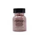Mehron Makeup Liquid Latex | SFX Makeup | Halloween | Latex Glue for Skin | Prosthetic Glue 1 fl oz (30 ml) (Dark Flesh) Beauty & Personal Care Mehron