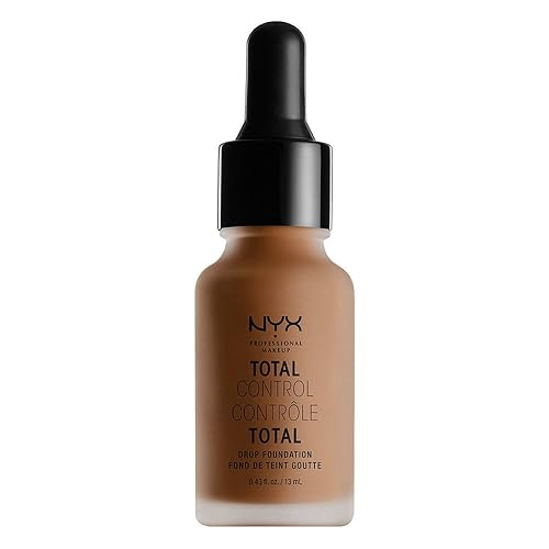 NYX PROFESSIONAL MAKEUP Total Control Drop Foundation - Mocha, Light Brown Beauty & Personal Care NYX PROFESSIONAL MAKEUP