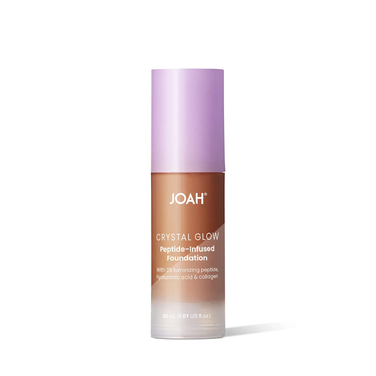 JOAH Peptide Infused Foundation, 2-1 Korean Face Makeup with Blurring Face Primer, Luminizer, Hydration & Skin Defense for a Lightweight Finish,