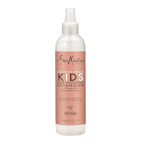 Shea Moisture Coconut & Hibiscus Kids Extra-Moisturizing Detangler, 8 Ounce Beauty & Personal Care Shea Moisture