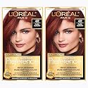 L'Oreal Paris Superior Preference Luminous Fade-Defying Permanent Hair Color, Hair Dye For Up to 9 Weeks of Radiance, Dark Auburn 4R, 1 Hair Dye Kit Beauty & Personal Care L'Oreal Paris