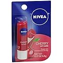 NIVEA Lip Care Balm Cherry - .17 oz, Pack of 2 Beauty & Personal Care NIVEA