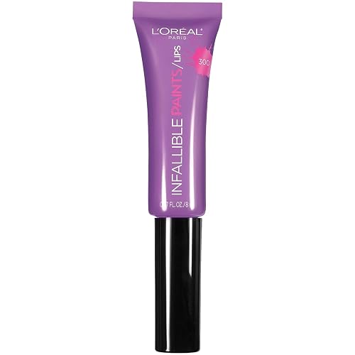 L'Oréal Paris Infallible PAINTS/LIPS, Lilac Lust, 0.27 fl. oz. Beauty & Personal Care L'Oreal Paris