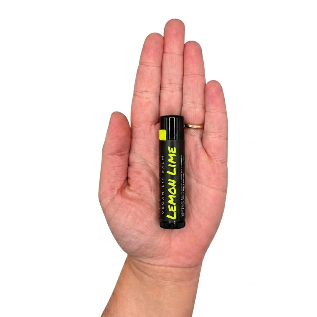 UNCHAPPED Vegan Lip Balm - All Natural and Free of Beeswax, Soy, Nut, and Top 9 Food Allergens (Lemon Lime) Beauty and Personal Care UNCHAPPED