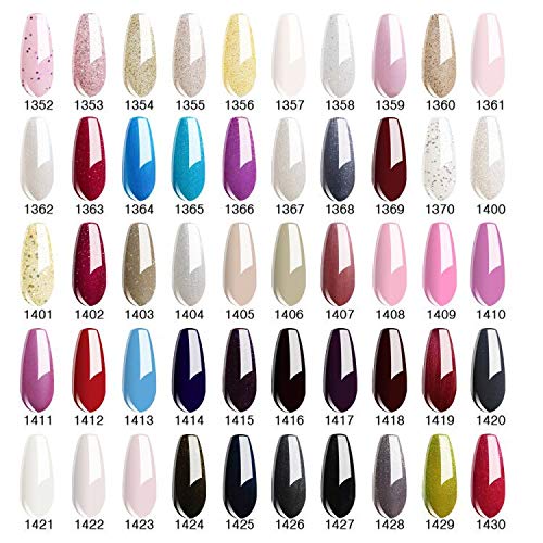 Vishine Gelpolish Gel Nail Polish Lacquer Shiny Color Soak Off UV LED Professional Manicure Tomato(1590) Beauty & Personal Care Vishine
