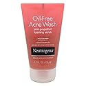 Neutrogena Acne Wash Pink Grapefruit Foaming Scrub 4.2 Ounce (124ml) (Pack of 2) Beauty & Personal Care Neutrogena