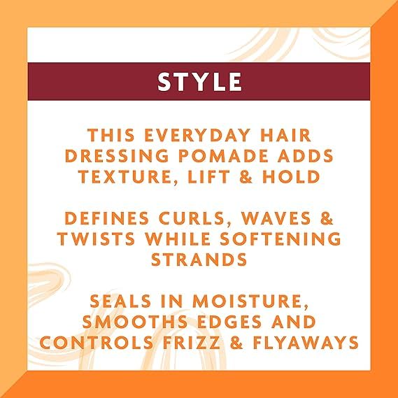 Cantu Shea Butter Hair Dressing Pomade 4 Ounce Jar (118ml) (2 Pack) Beauty & Personal Care Cantu