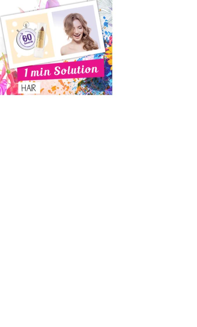 L'Action Paris Touch Up Hair Cover Stick, Covers Grey Hair & Discoloured Roots, Water Resistant Long Lasting Formula for Natural Look, Washes out Beauty & Personal Care L'Action Paris