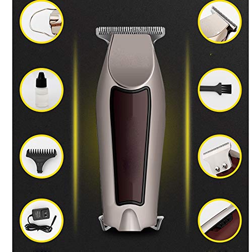ZUIAI Cord Cordless Hair Trimmer Professional Men Electric Hair Clipper Beard Hair Cutting Machine Pivot Edge Outlines Detail Trimer Beauty and Personal Care ZUIAI