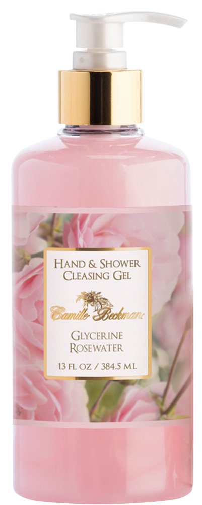 Camille Beckman Hand and Shower Cleansing Gel, Glycerine Rosewater, 13 Ounce Beauty & Personal Care Camille Beckman