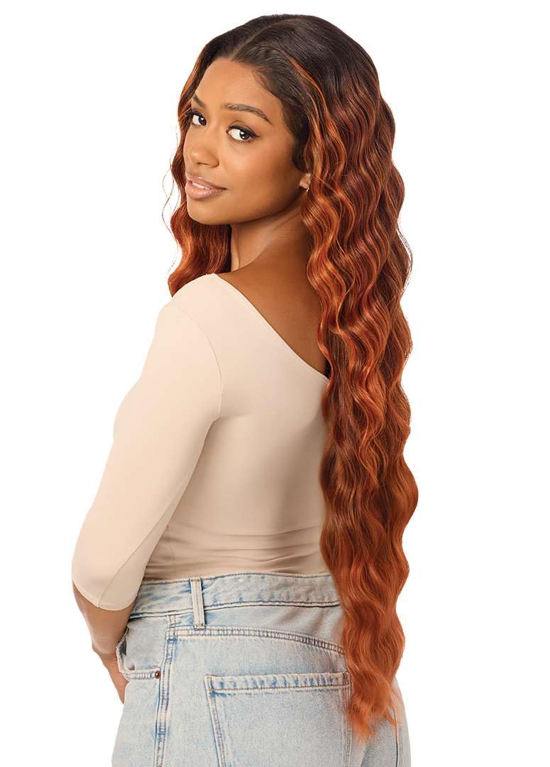 Outre Lace Front Wig - Melted Hairline - MH 124 (RED BURGUNDY)