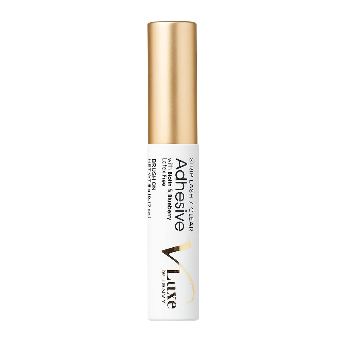 V Luxe by iEnvy Waterproof Strip Lash Adhesive Clear, Latex-FREE, Biotin Infused Beauty & Personal Care i•ENVY