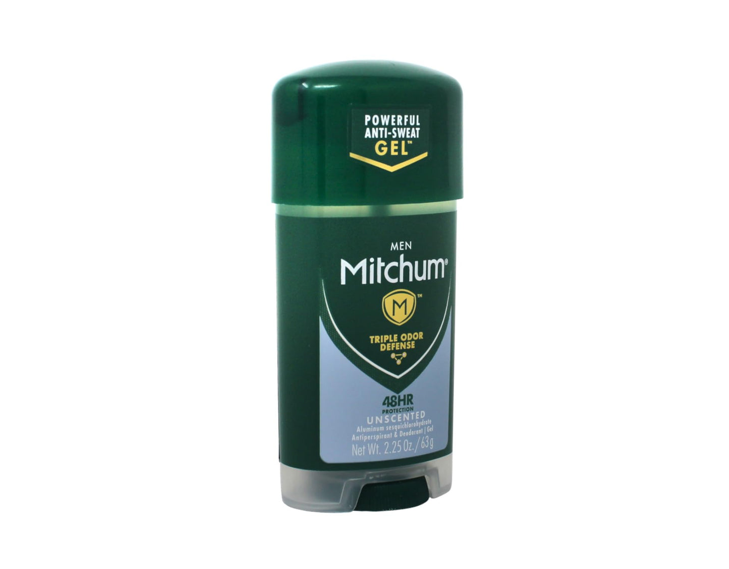Mitchum Power Gel Antiperspirant Deodorant - Unscented - Net Wt. 2.25 OZ (63 g) - Pack of 3 Beauty and Personal Care Mitchum