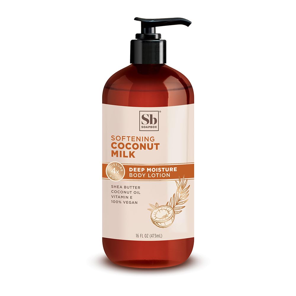 Coconut Milk & Sandalwood Body Lotion -473ml/16oz Beauty & Personal Care Soapbox