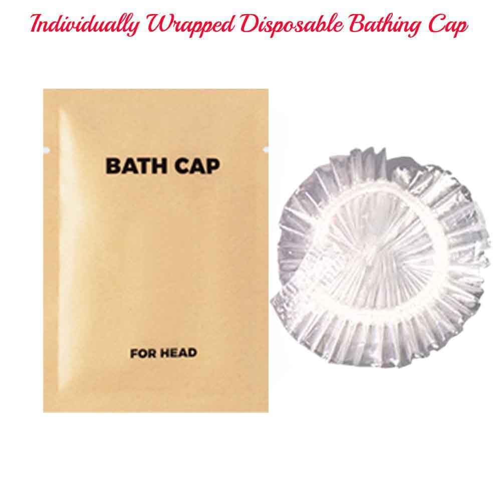 50Pcs Luxury Portable Hygienic Disposable Shower Caps Individually Wrapped Beauty and Personal Care KkttpGingmen