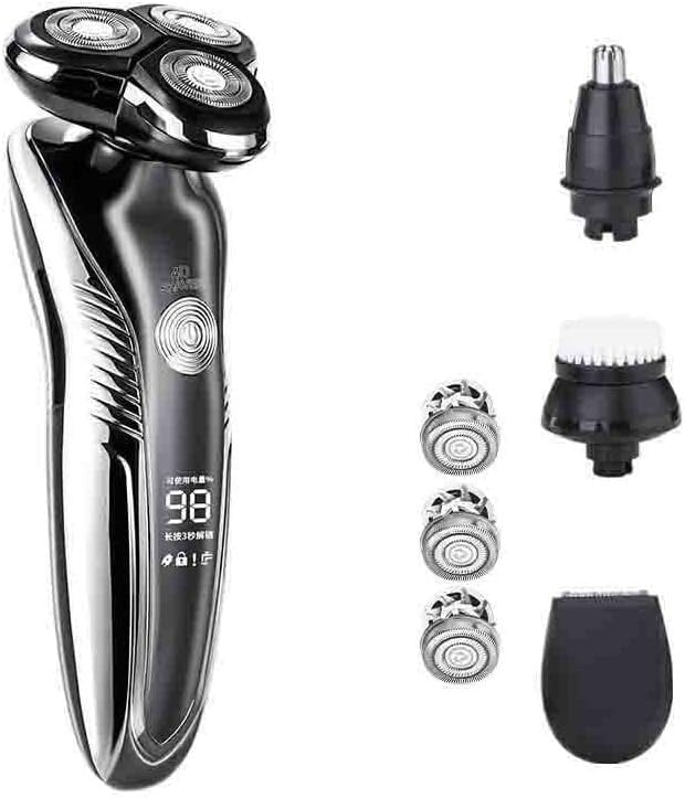 YQYBF Electric Razor for Men's, Men's Shaver Electric Razor for Men Trimmer for Men Hair Cutting Machine Safety Razor USB Charger Nose Shaver Washable Beauty and Personal Care YQYBF