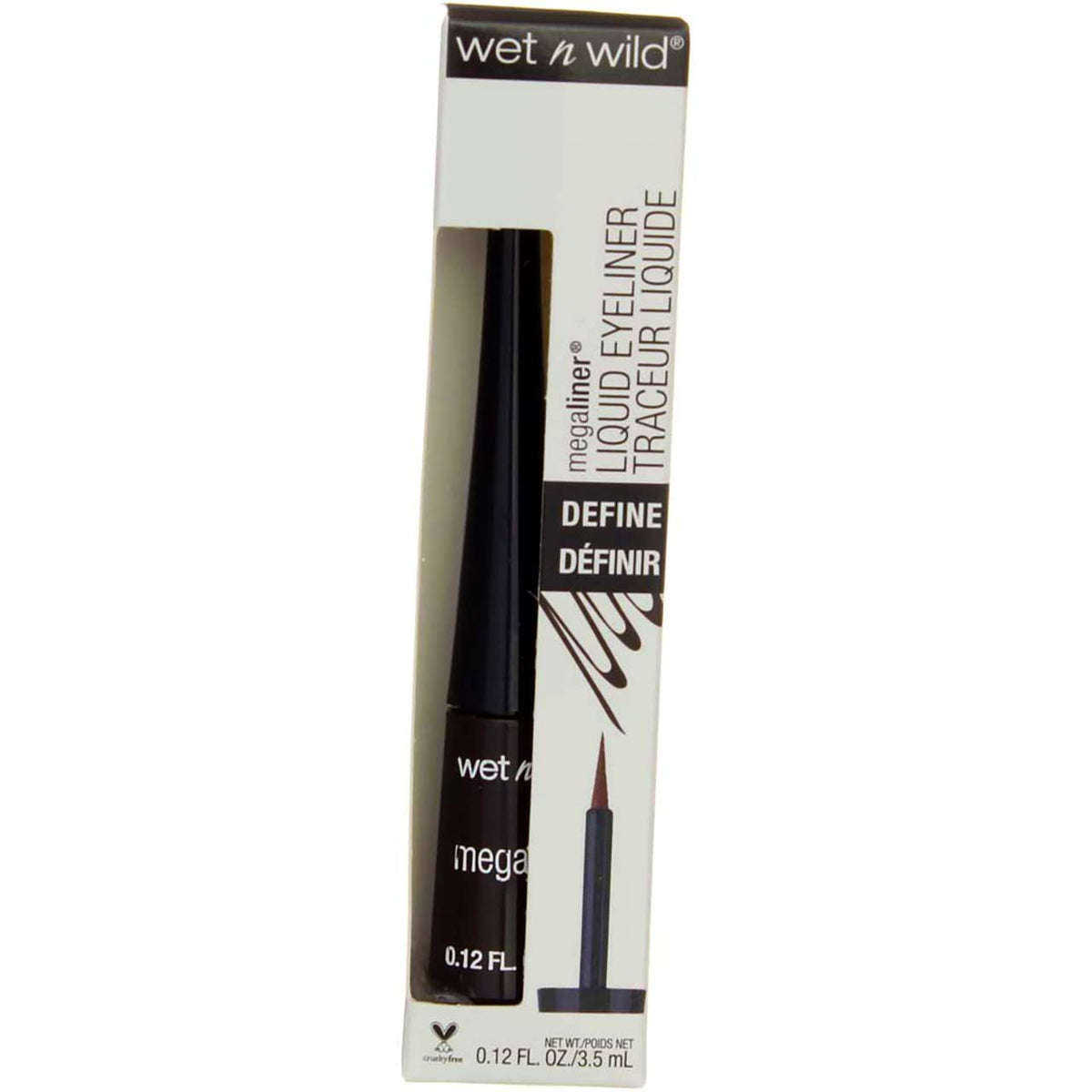 Wet & Wild Eyeliner Mega Liquid-Dark Brown (Pack of 4)4