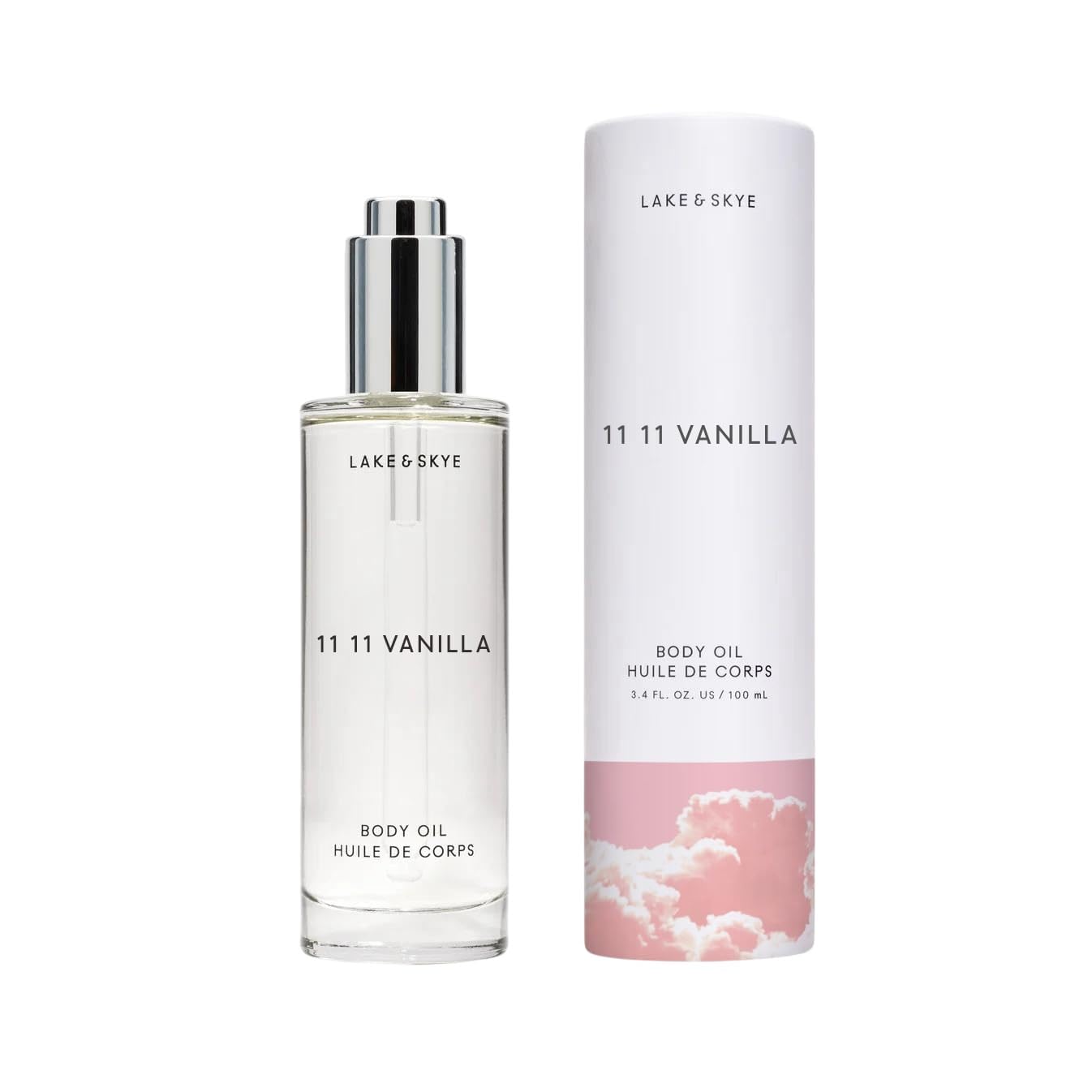 Lake & Skye 11 11 Vanilla Body Oil, 100mL Beauty & Personal Care Lake & Skye