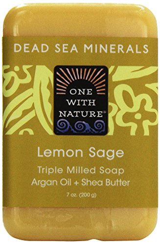 One With Nature, Dead Sea Mineral Bar Soap, Lemon Verbena, 7 oz Beauty & Personal Care One With Nature