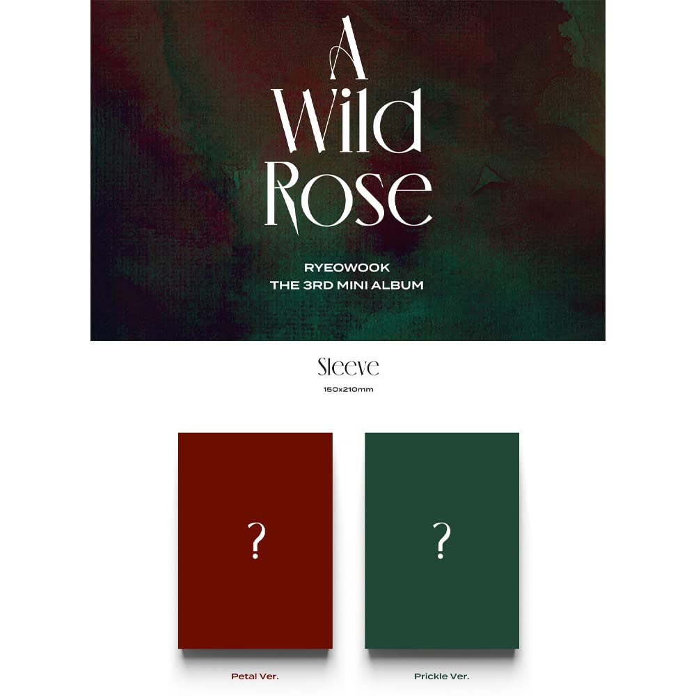 RYEOWOOK - A Wild Rose 3rd mini album (Set ver.) Beauty & Personal Care DREAMUS