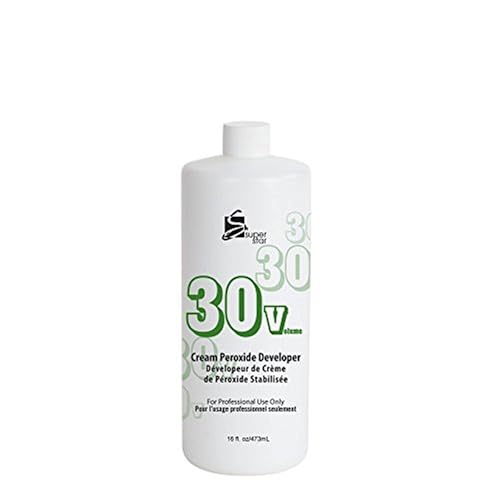 Super Star Stabilized Cream Peroxide Developer, 30v Hc-50302 Beauty & Personal Care Super Star