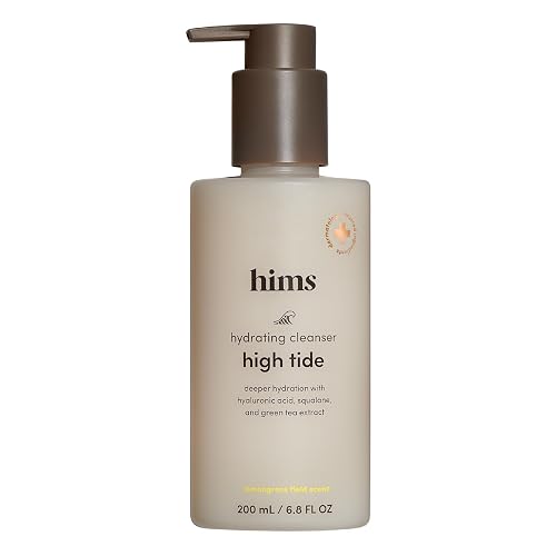 hims High Tide Hydrating Daily Cleanser - With Hyaluronic Acid & Squalane - Moisturizing, Non-Stripping Facial Cleanser - Gentle, pH Balanced Beauty & Personal Care HIMS & HERS