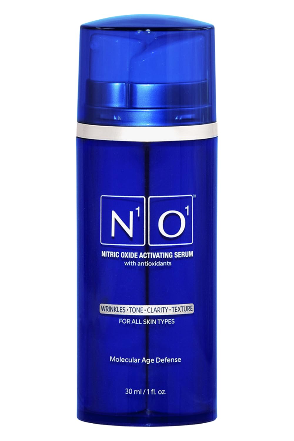 N1O1 Nitric Oxide Activating Anti-Aging Face Serum, 20% Vitamin C, 1 Fl Oz