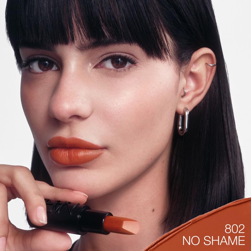 NARS Explicit Refillable Satin Lipstick - No Shame 802, 0.13 oz / 3.8 g Beauty & Personal Care NARS