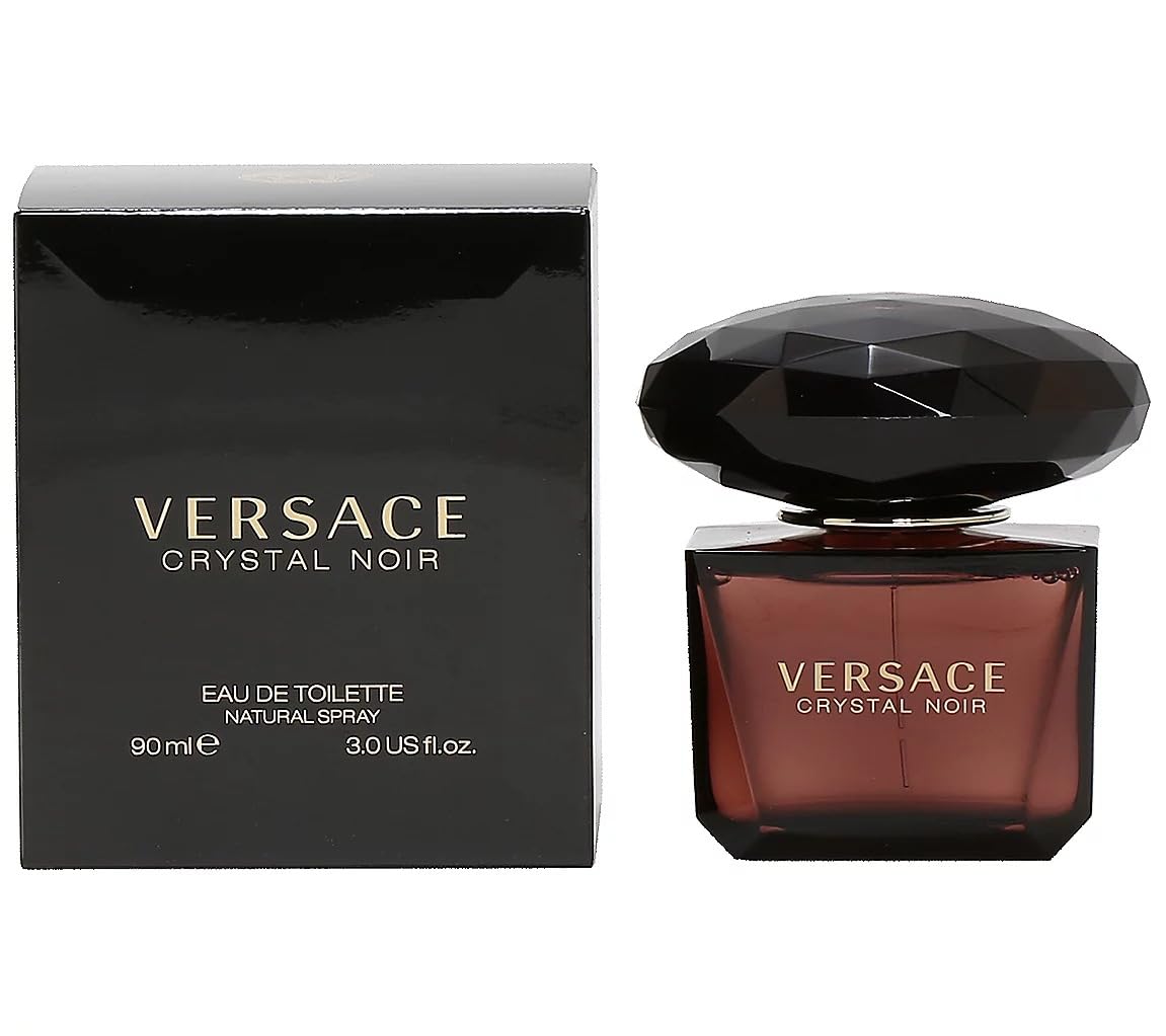 Versace Crystal Noir Eau De Toilette Spray for Women, 3 Fluid Ounce Beauty & Personal Care Versace