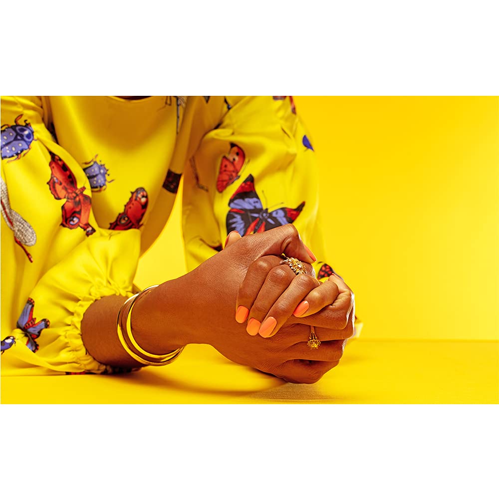 Gelish Summer Feel The Vibes Collection Nail Polish: Orange Crush, 15 mL