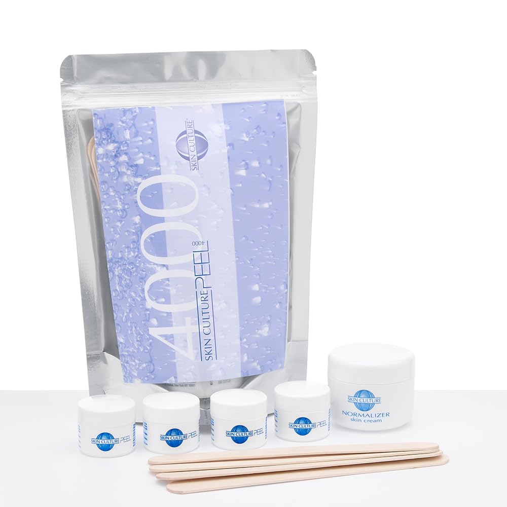 SKIN PEEL 4000 - Chemical Skin Peel Kit | Created in1937 | Gets rid of acne scars, blemishes, large pores, fine lines, sun damage in only 6 days! Beauty & Personal Care SKIN CULTURE