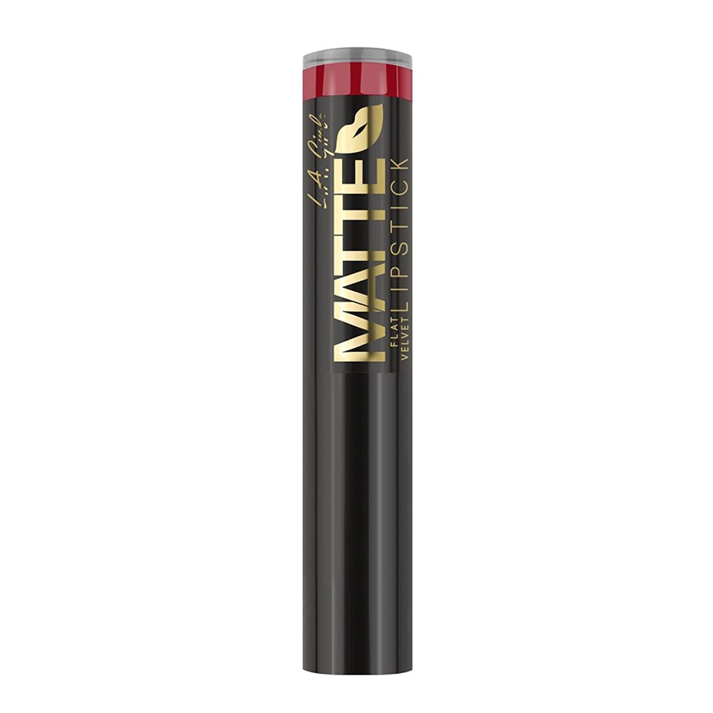 L.A. Girl Matte Flat Velvet Lipstick, Relentless, 1 Count (Pack of 3) Beauty & Personal Care L.A. Girl