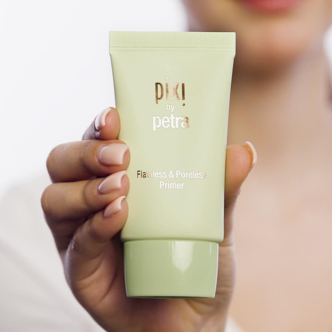 Pixi Flawless & Poreless Primer | Seamless, Pore-Minimizing Face Primer | Oil-Free, Hydrating & Shine Controlling | 1.01 fl oz/30 ml Beauty & Personal Care Pixi