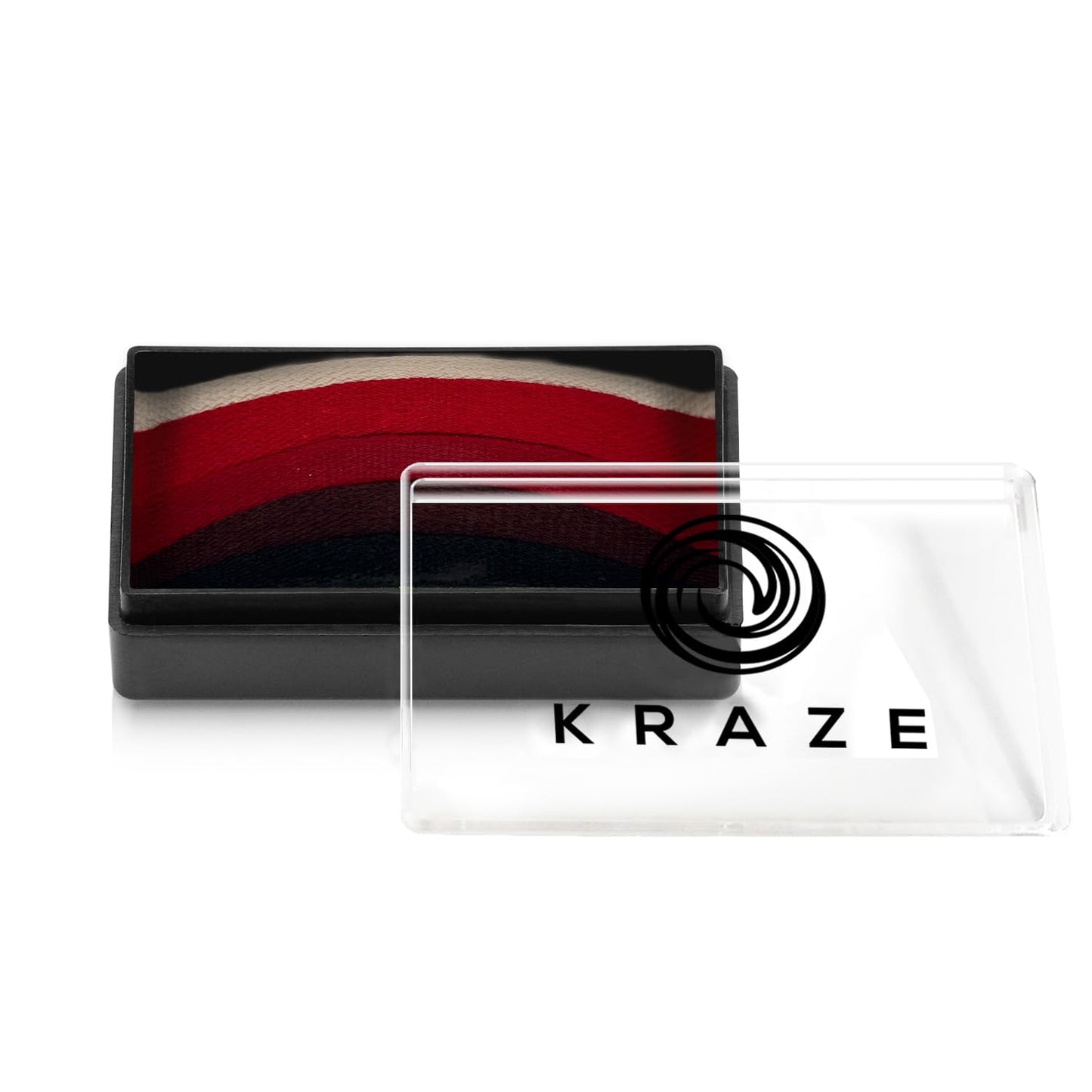 Kraze FX Dome Stroke - Poppy Field by Linnea (25 gm), Professional 1-Stroke Split Cake, Hypoallergenic, Non-Toxic, Water Activated Face & Body Beauty & Personal Care Kraze FX