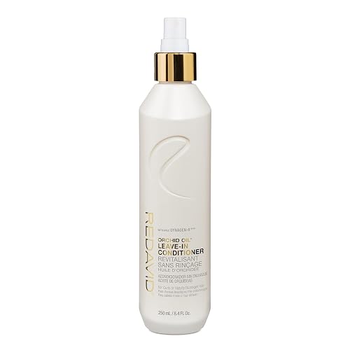 Redavid Orchid Oil Leave-In Conditioner - Ultra Nourishing Spray for Curly or Heavily Damaged Hair with Hemp Seed Oil and Healing Herbs - Clinically Beauty & Personal Care Redavid