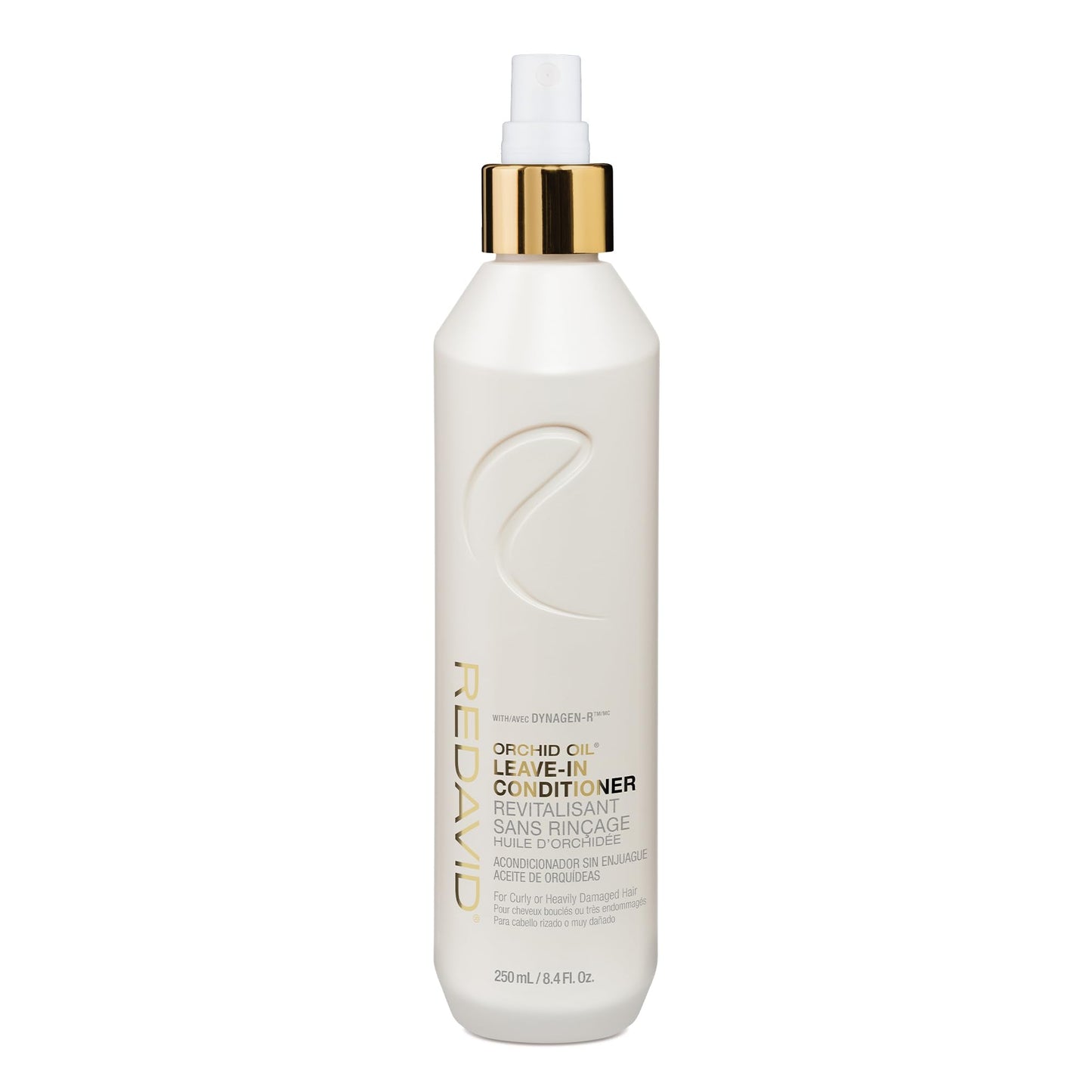 Redavid Orchid Oil Leave-In Conditioner - Ultra Nourishing Spray for Curly or Heavily Damaged Hair with Hemp Seed Oil and Healing Herbs - Clinically Beauty & Personal Care Redavid